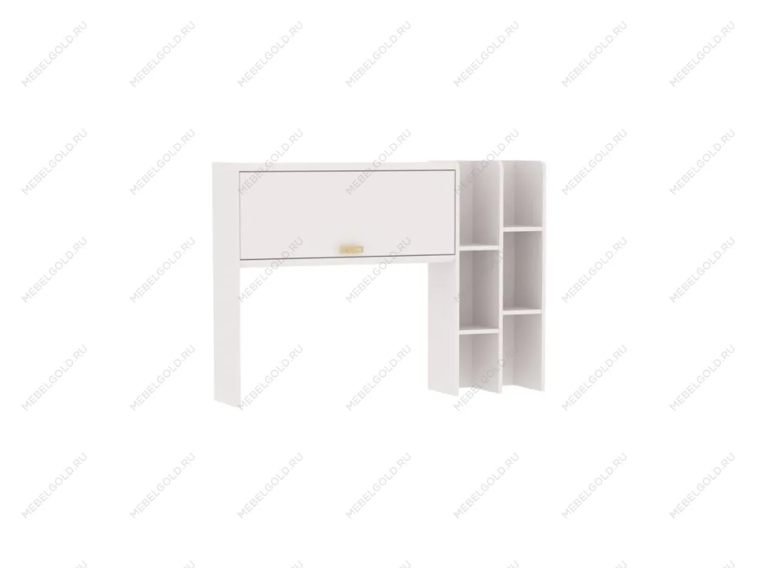 Надстройка стола письменного, Сиде (1296*256*926) Белый, 32211