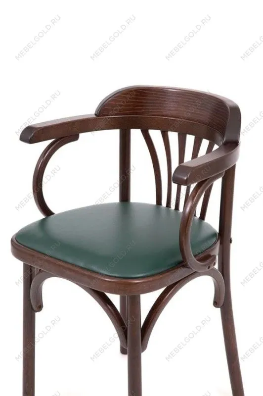 Стул Михаэль мягкий (темный тон, экокожа зеленая) | изображение 6