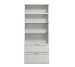 БРИМНЭС / СИРИУС Стеллаж ИКЕА / IKEA 2 ящика 78х190 белый | изображение 1