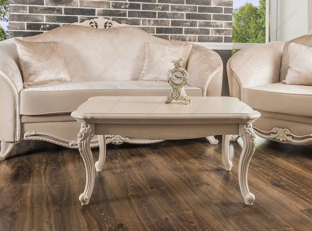 Столик прямоугольный Мокко бежевый | изображение 4