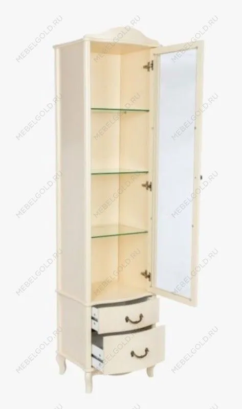 Шкаф-витрина Джульетта (дуб шампань) | изображение 1