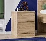 КАСТОР (KULLEN) тумба ИКЕА / IKEA 2 ящика сонома | изображение 4