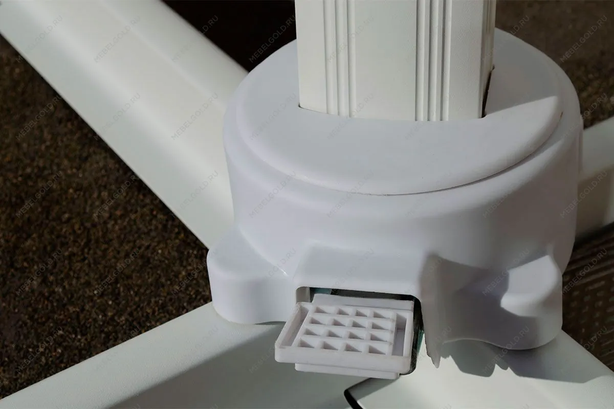 Зонт Севилья 3*3м, цвет белый | изображение 7