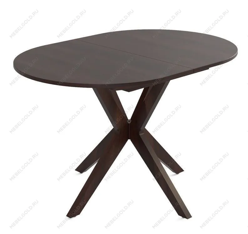 Стол Астерия (Темный орех/шпон дуб)