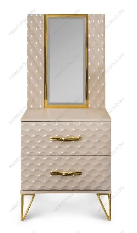 Тумба Лара бежевый глянец | изображение 1