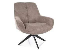 Кресло Signal HANA Brego (бежевый/черный)