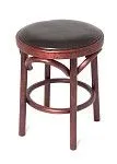 Табурет Венский мягкий (махагон, экокожа) | изображение 1