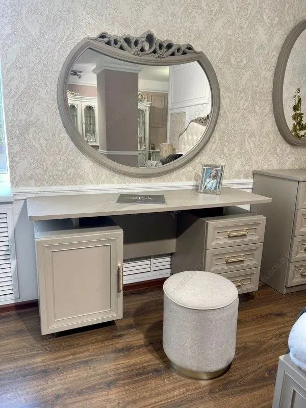 м. Марьина Роща - Зеркало Мокко ППУ для туалетного столика серый камень | изображение 5