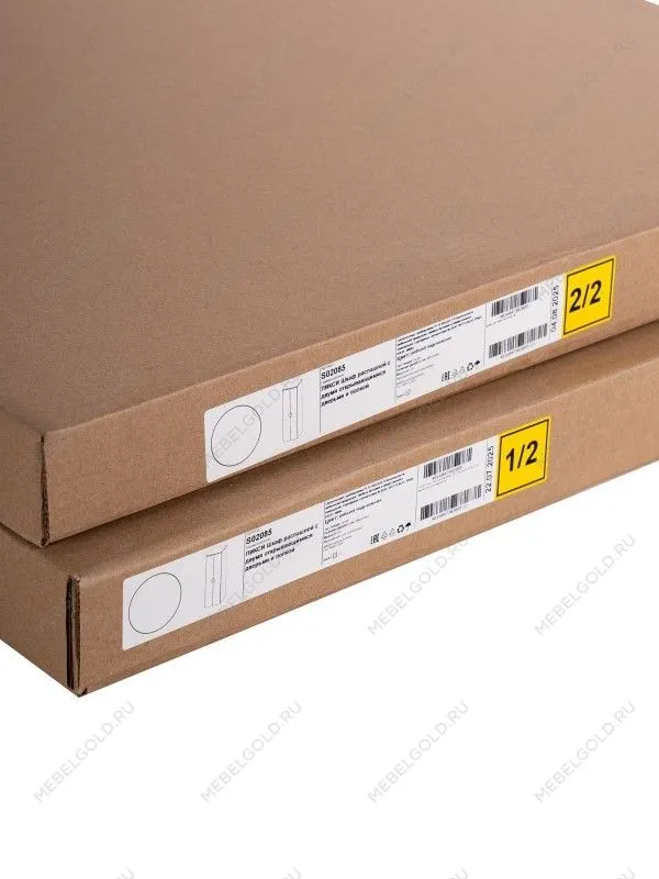 Шкаф Пикси распашной, с двумя дверьми и полкой 60x57x180, белый (робкий подснежник) | изображение 12