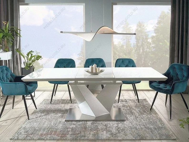 Стул кухонный Signal CHERRY Velvet (темно-синий/черный мат) | изображение 2