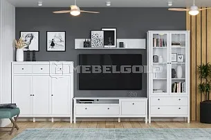 Тумба Ева (Хельга) RTV1D1S белый