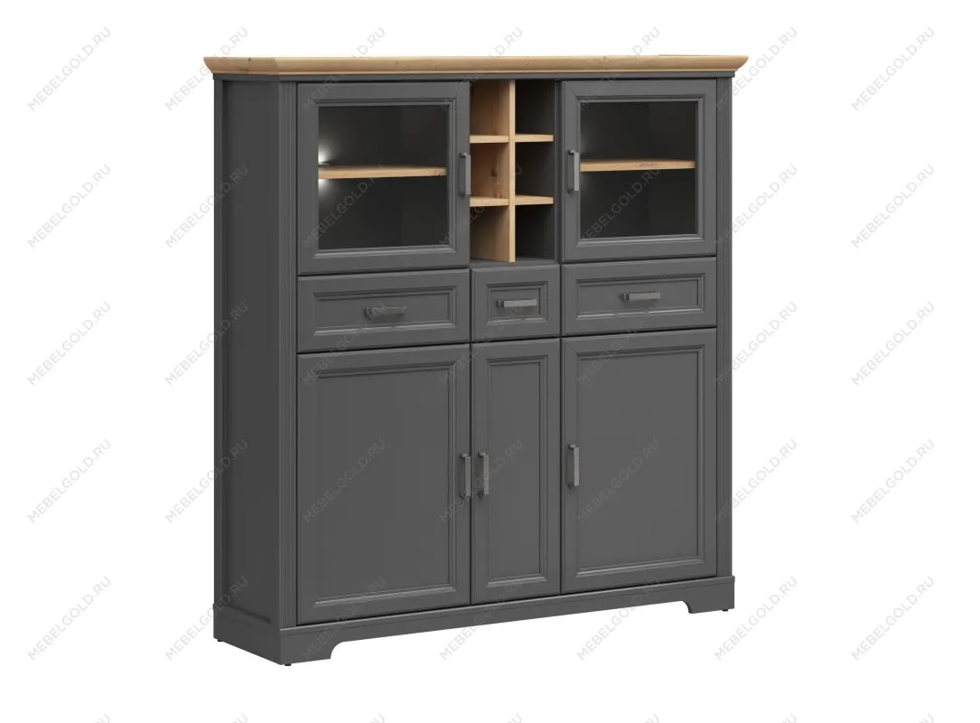 Шкаф Жасмин REG2W3D3S с подсветкой | изображение 1