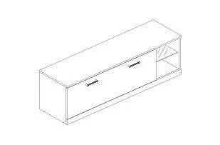 Тумба Джаггер RTV 1S2N