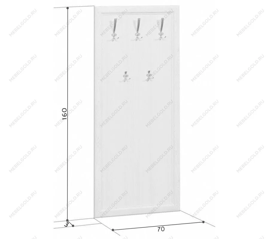 Вешалка Стилиус WIE70 (Лиственница сибирская) | изображение 3