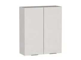 Шкаф 960 2-х дверный ШГ-80, Берта (800*321*960) Экокожа Белый, 25337