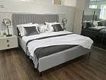Кровать Стелла 180х200 светло серый камень | изображение 6