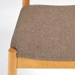 Стул мягкое сидение BULL Натуральный + Коричневый | изображение 4