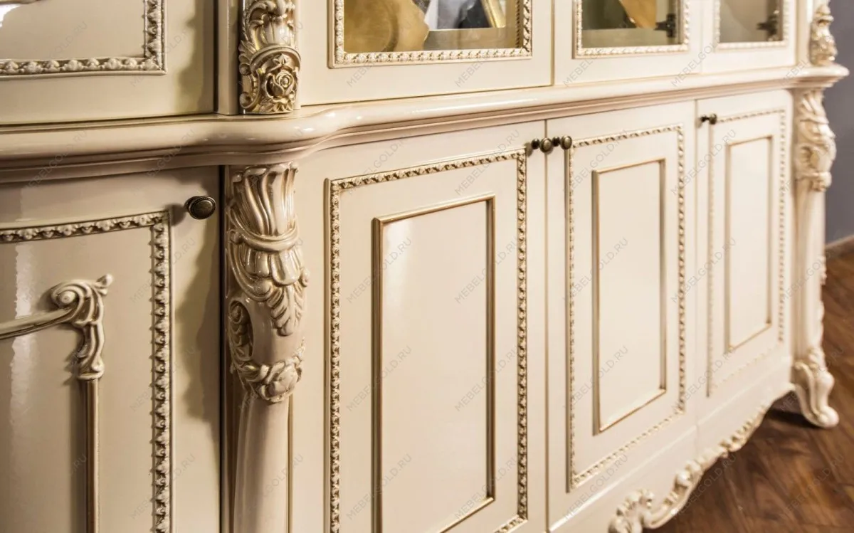 Сервант Джоконда 4-ств крем глянец | изображение 2