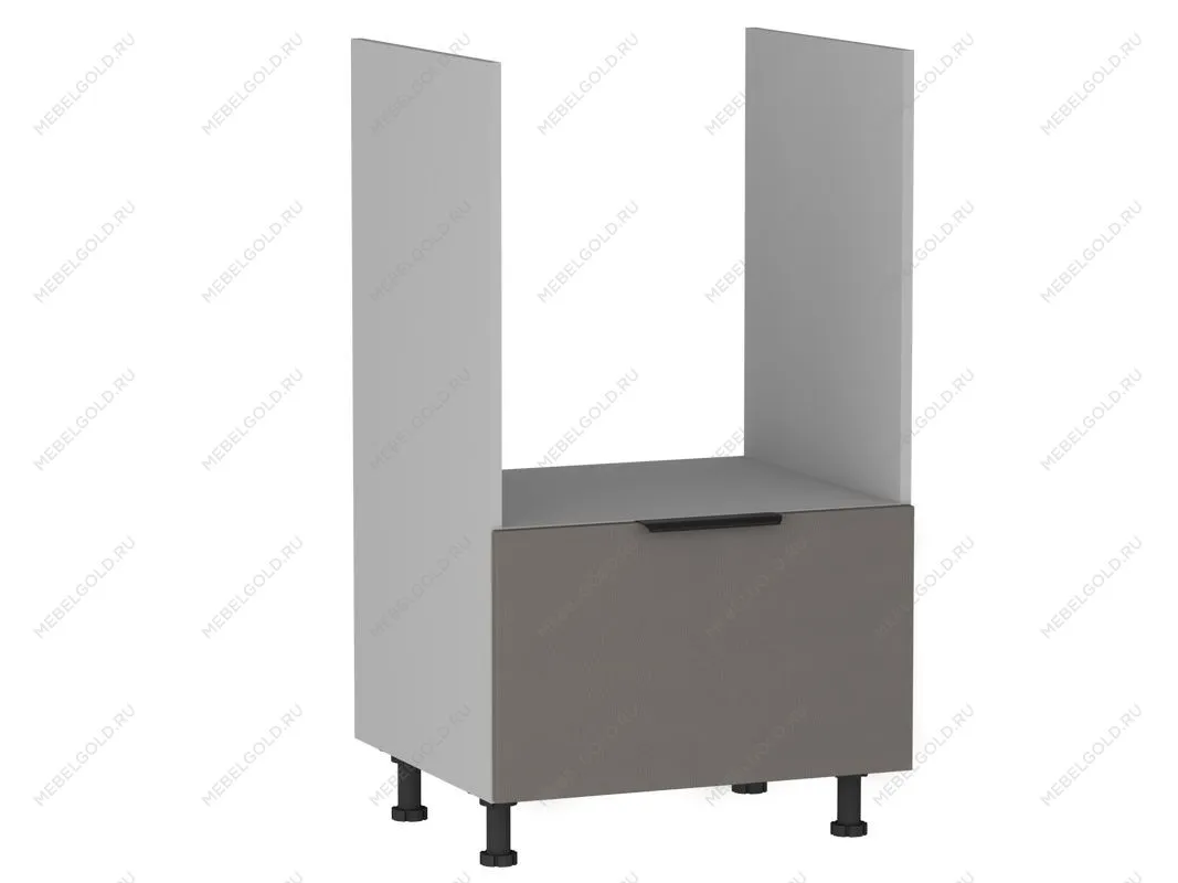 Стол под духовой шкаф 960 СД-60, Ватель (600*566*1060) Экокожа Серый, 23326