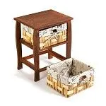 Тумба с 2 ящиками Secret De Maison BEL 2 (mod. PE-10) Brown (коричневый) ткань №HX21 | изображение 1