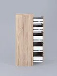 Комод Кастор, 5 ящиков, 65х40х112 см, дуб сонома | изображение 15