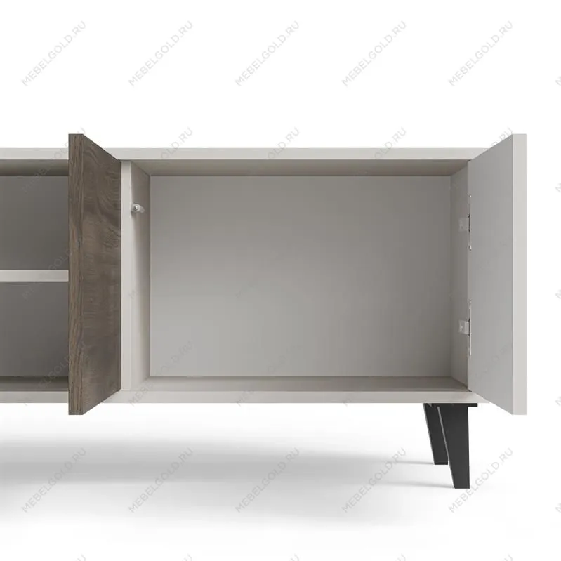 Тумба под телевизор Halmar RANDOM 2 RTV-1 150 (кашемир/орех/черный) | изображение 3