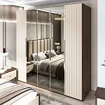 Шкаф Жаклин 5-дверный бежевый | изображение 2