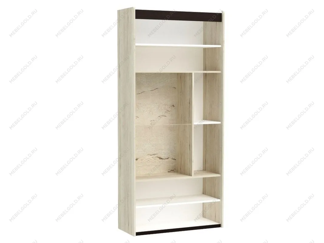 Пенал М-4 широкий, Мале (900*384*2000) Дуб галифакс белый, 31201 | изображение 1