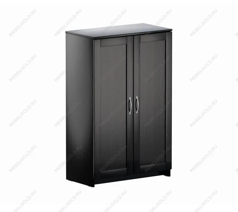 БРИМНЭС / СИРИУС тумба ИКЕА / IKEA 2 двери 78х123 Дуб Венге | изображение 3