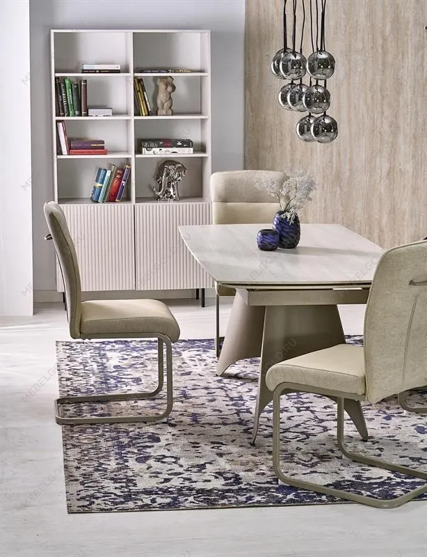 Стол обеденный Halmar SALIX 180 (травертин/кашемир) | изображение 14