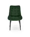 Стул кухонный Halmar K580 (темно-зеленый/черный) | изображение 4