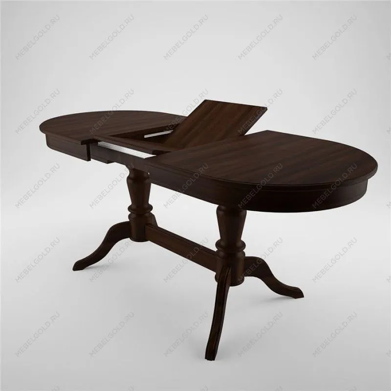 Стол Бардис-2 (Темный орех/шпон дуба) | изображение 2