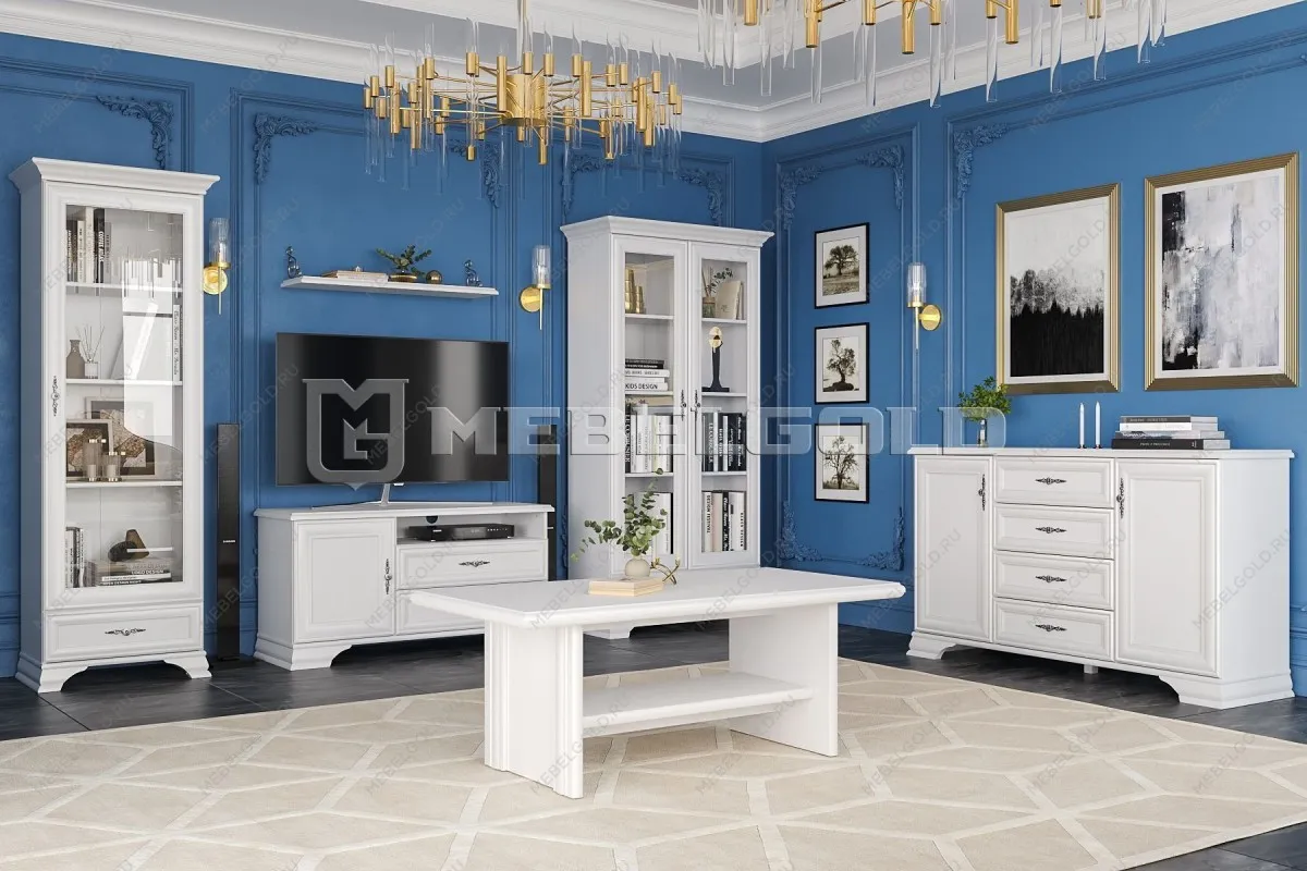 Тумба Кентаки RTV 1D2S белый | изображение 3