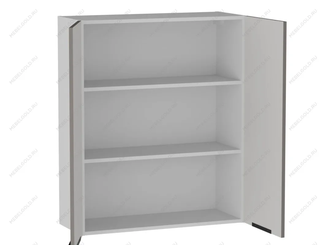 Шкаф 960 2-х дверный ШГ-80, Ватель (800*316*960) Экокожа Мокко, 24463 | изображение 1