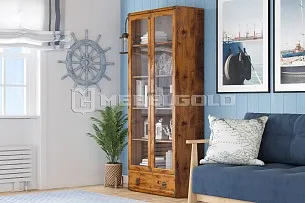 Витрина Индиана JWIT2D1S дуб саттер