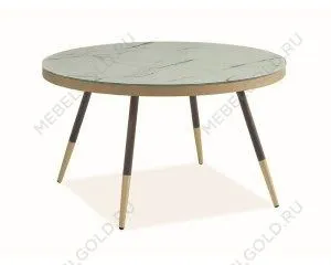 Стол журнальный Signal VEGA B (мраморный эффект/черный)