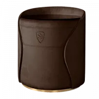 Пуф-тумба Шоколадный ликер (бархат) золото Sweet dreams PS-101