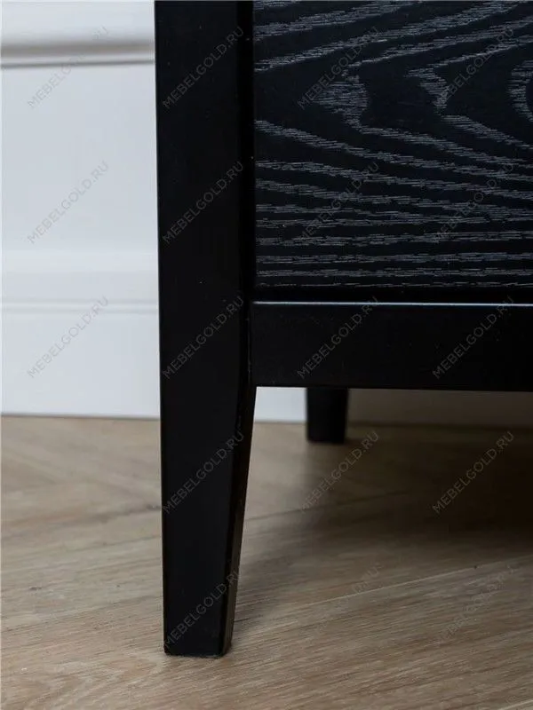 Комод Хитроу (5 ящ) (черный) | изображение 5