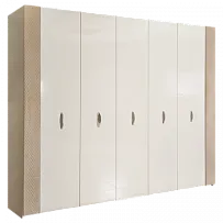 Шкаф 5-и дв. для платья и белья Paradise ПРШ 2/5