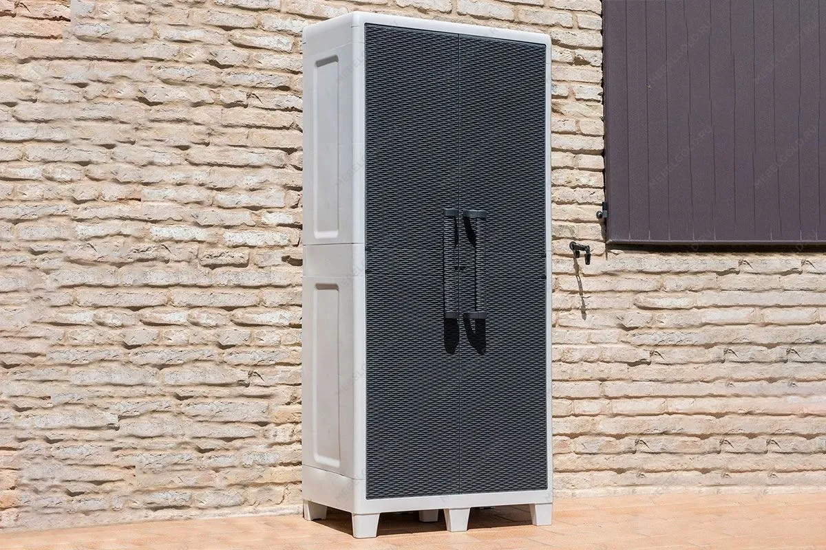 Уличный шкаф TOOMAX 2х дверный глубокий SANTORINI XL (4 полки) | изображение 3