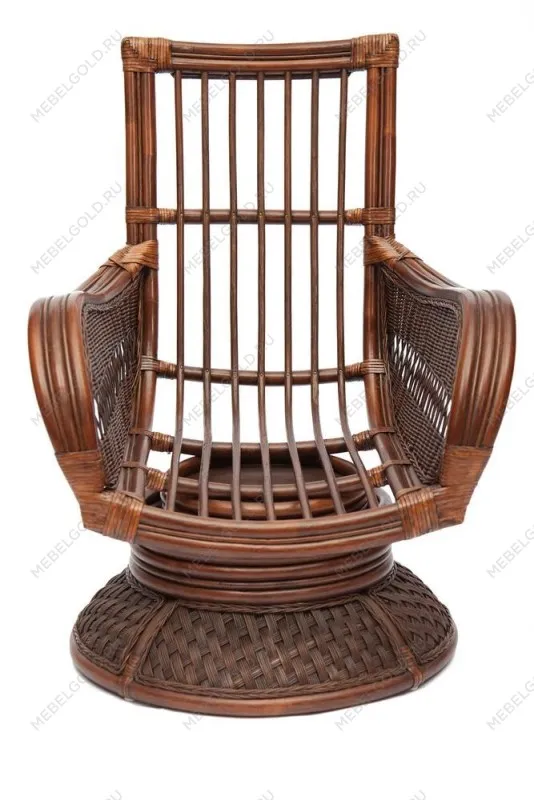 Кресло-качалка ANDREA Relax Medium с подушкой Античный орех | изображение 1