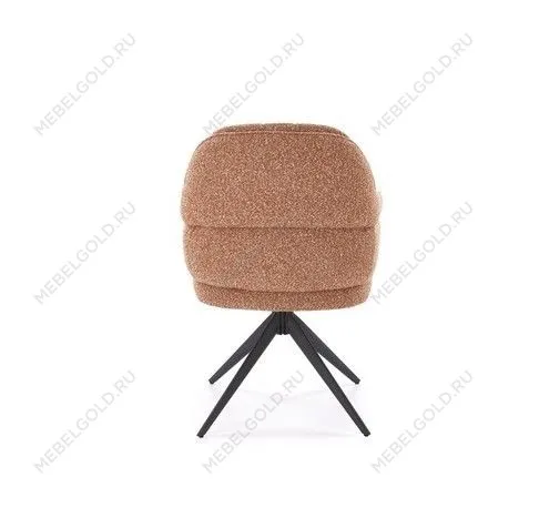 Стул кухонный Halmar K570 поворотный (корица/черный) | изображение 4