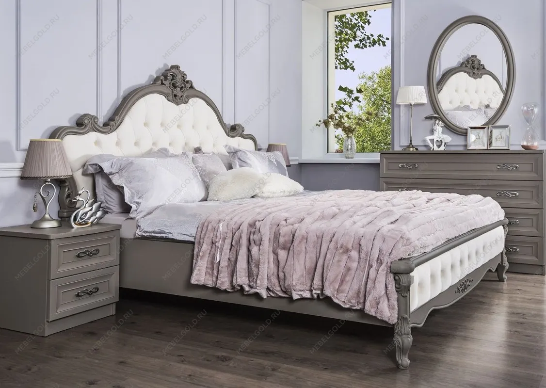 Зеркало Мишель Лайт серый камень | изображение 3