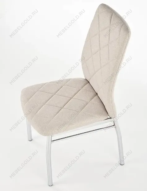 Стул кухонный Halmar K309 (бежевый/хром) | изображение 4