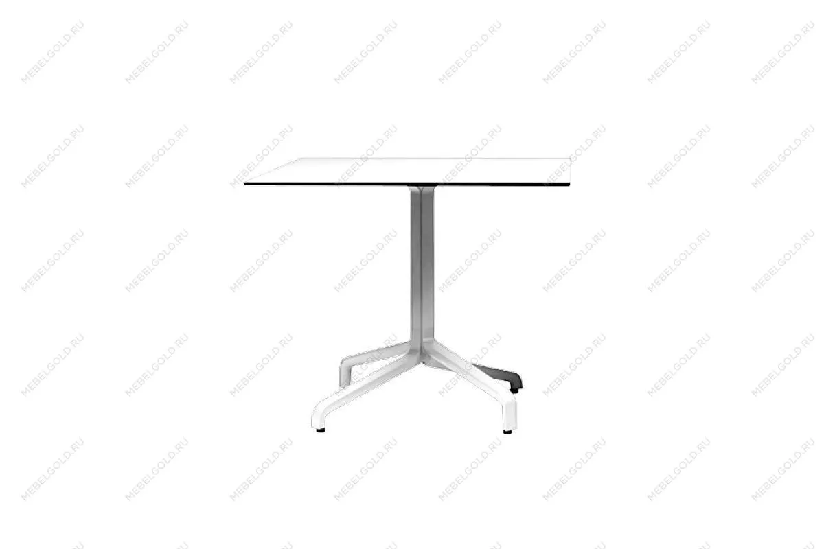 Стол складной квадратный Frasca Mini 70*70, тортора (база + столешница)