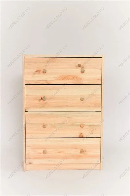 Комод Раст 4 ящика (натуральный) | изображение 2