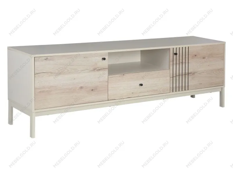 Тумба под телевизор Signal FROST RTV-1 180 (дуб альпийский/белый)