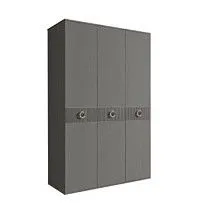 Шкаф 3-х дверный Bogemia Fillini (Серый/Хром) БМШ2/3(Fi)