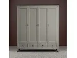 Шкаф четырехстворчатый Manhattan (Серый) | изображение 2