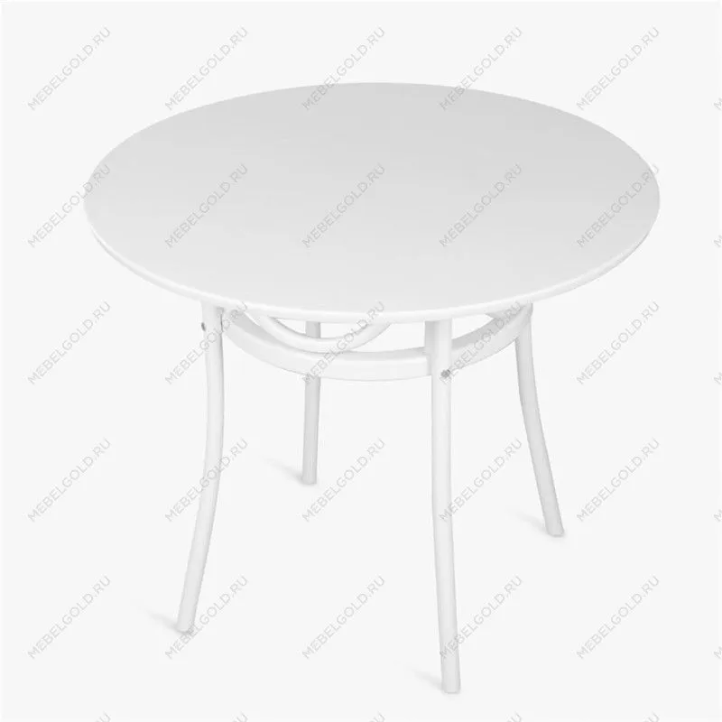 Стол венский Вальс 900 (белая эмаль) | изображение 2
